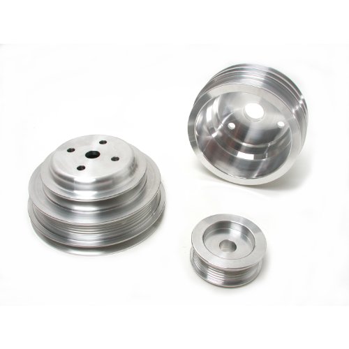 BBK 1598 Aluminum Underdrive Pulley Kit for GM 305/350 F-Body/Truck - 3 Piece