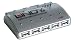Lindy USB 2.0 Desktop Hub 7 Ports HUB USB 7P 7 x USB-A / Buchse 1 x USB-B / Buchse mit Schaltnetzteil silber