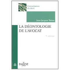 La d�ontologie de l'avocat