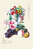 Art Poster, Fruit and Flowers - 20x30