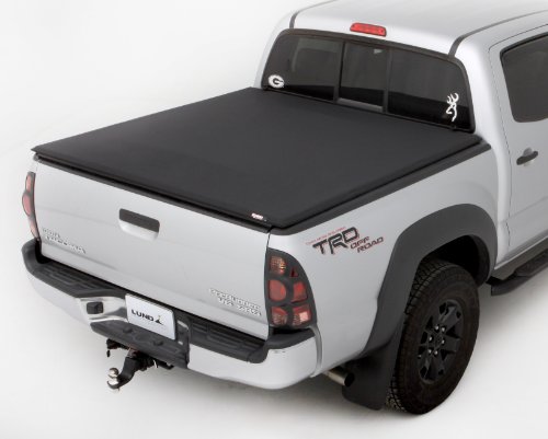 Lund 95885 Black Pearl Tri-Fold Tonneau Cover for Select Toyota Models