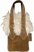 Nicole Miller Suede Purse Universal Cell Phone Carry Case, Brown
