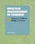 Effective Management in Nursing