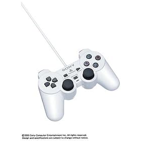 �A�i���O�R���g���[��(DUALSHOCK 2)�Z���~�b�N�E�z���C�g