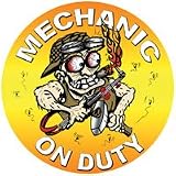 Mechanic On Duty Sign