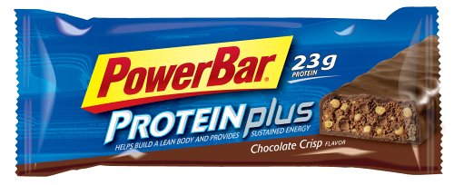 PowerBar ProteinPlus High Protein Bar, Chocolate Crisp, 2.75-Ounce Bars (Pack of 12)