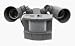 Tools & Hardware : Heath Zenith SL-5412-WH-A 300-Watt Motion-Sensing Twin Security Light, White