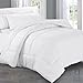Clara Clark Twin XL Size Comforter Goose Down Duvet – White