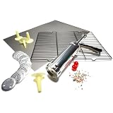 Pike Street Spritz Cookie Press Set with Bonus Cooling Rack by Pike Street