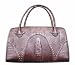 Amethyst Faux Crocodile Dog Carrier