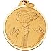 1 1/4 Inch Silver Excellence Medal