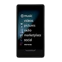 (Black Rubber) Mivizu Hard Candy Zune HD case cover for Microsoft Zune HD hard crystal rubber skin case screen protector designed for Zune HD 16GB / 32GB / 64 GB