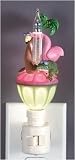 Pack of 6 Flamingo/Alligator Tropical Novelty Bubble Night Lights