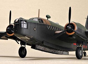 Trumpeter 1/48 Vickers Wellington Mk IC WWII British Bomber Model Kit