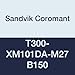 Sandvik Coromant, T300-XM101DA-M27 B150, HSS CoroTap 300 cutting tap with spiral flutes, Right Hand Cut, No Coolant