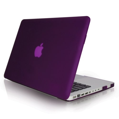 KHOMO Purple Rubberized See Thru Hard Case Cover for Apple MacBook Pro 15'' Aluminium Unibody (2009, 2010, 2011, 2012 models) 4185OorPHQL apple laptop cover: KHOMO Purple Rubberized See Thru Hard Case Cover for Apple MacBook Pro 15'' Aluminium Unibody (2009, 2010, 2011, 2012 models)