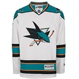 San Jose Sharks Reebok White Premier NHL Jersey