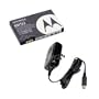 2 Pieces Value Combo Of Motorola Razr V3 V3m V3c V3i OEM Original Lithium-Ion Battery BR50 + OEM Original Home / Wall/ Travel Ac Battery Charger SPN5185