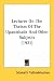 Lectures On The Theism Of The Upanishads And Other Subjects (1921)