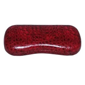 Croco Style Eyeglass Case for Medium to Large Frames