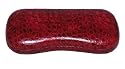 Croco Style Eyeglass Case for Medium to Large Frames (Burgundy)