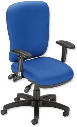 Influx Vitalize Maxi Asynchronous Task Chair Seat W520xD520xH420-510mm Blue Ref 11190-01ABlu