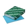 Wausau Paper Astrobrights Colored Card Stock, 65 lb, Letter, Lunar Blue, 250 Sheets per Pack (22721)