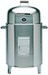 Brinkmann 810-5305-6 Smoke'N Grill Charcoal Smoker and Grill, Stainless Steel