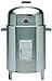Brinkmann 810-5305-6 Smoke'N Grill Charcoal Smoker and Grill, Stainless Steel