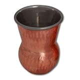 Geschenke Zu Valentinstag Indische Lebensmittel Trinkglas Au�en Kupfer Innen Edelstahl 400 mlvon "ShalinCraft"