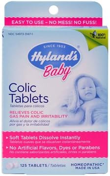 Bulk Saver Pack 2x125 TAB: Hylands Homeopathic Baby Colic Tablets