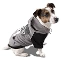 Snoop Dogg Pets Polyester Hoodie, Gray, Medium
