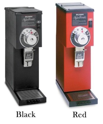 Bunn-o-matic G1 1-Pound Bulk Coffee Grinder, Red