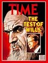 Ayatullah Khomeini and Jimmy Carter / TIME Cover: November 26, 1979, Art Poster by TIME Magazine