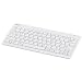 iBUFFALO Bluetooth2.0 ̵�������ܡ��� �ѥ󥿥���� 83���� [PC,PS3,iPhone4S,iPad2]�б� �ۥ磻�� BSKBB01WH