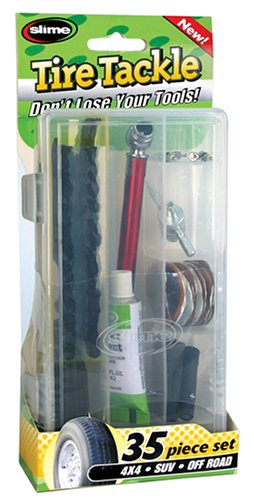 Slime 2510 22-Piece Tire Tackle Tire Repair Kit