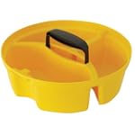 McGuire Nicholas 3007 3-Compartment Yellow Storage Stacker
