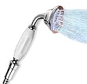 NOSTALGIE Handbrause im Retro-Design aus verchromtem Messing