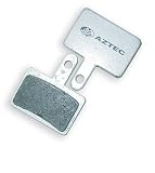 Aztec Replacement Bike Disc Brake Pads (For Shimano Deore Mechanical and M525 Disc Brakes)