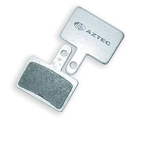 Aztec Replacement Bike Disc Brake Pads (For Shimano Deore Mechanical and M525 Disc Brakes)