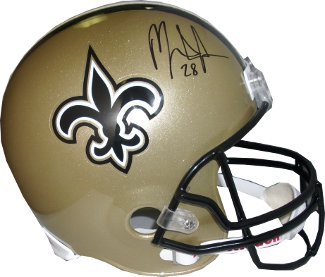 Mark Ingram signed New Orleans Saints Full Size Replica Helmet- Ingram Hologram
