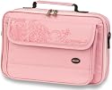 Oliepops Pink Floral Netbook.Webbook Case fits 7, 8.9 & 10.2  (shoulder strap included)