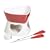Kitchen Craft Heart Shaped Chocolate Fondue Gift Set with Two Matching Forks
