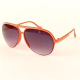 So Cherrie Plastic Frame Retro Aviator Sunglasses - H669