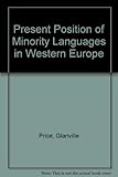 The present position of minority languages in Western Europe : a selective bibliography