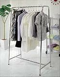【送料無料】ステンレス ブティック　シンプルハンガー　Ｂ品の画像