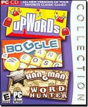 Boggle/Upwords/Hangman/Word Hunter Collection