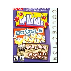 Boggle/Upwords/Hangman Word Hunter Collection