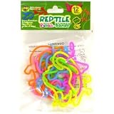 Rubba Bandz Shaped Rubber Bands Bracelets 12Pack Reptile Rubba Bandz Shaped Rubber Bands Bracelets 12Pack Reptile