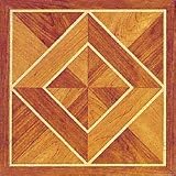 Dynamix 12 x 12 Inch Vinyl Tiles - Multi Wood Inlay